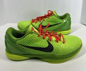 Men 14 Nike Kobe 6 Protro Grinch Green 2020 CW2190-300 Mamba Basketball UK 13 - Picture 1 of 14