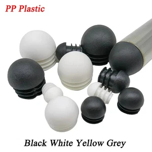 Round Domed Round Plastic End Caps Blanking Plugs Inserts Bung Tube Pipe Cover - Picture 1 of 80