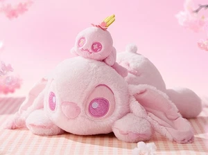 MINISO Sakura Party Pose Pink Stitch 10" Peluche Muñeca Juguete Coleccionable Regalo - Imagen 1 de 2