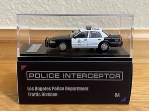 Rollin 1:64 Ford Crown Victoria Police Interceptor LAPD Los Angeles Police Dept - Picture 1 of 21