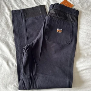 Timberland Pro 601 Work Trousers XL Navy Blue 100% Heavyweight Cotton W38 L34 - Picture 1 of 12
