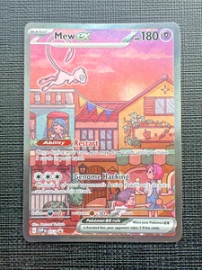 Pokemon Mew ex SV 053: Pokemon Scarlet & Violet Promo Cards Holo - Picture 1 of 6