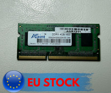 USED ASint 4GB 1Rx8 PC3-12800S SODIMM SSA304G08-EGN1B Laptop Memory RAM