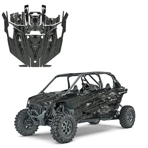 2020+ Polaris RZR Pro XP 4 Ultimate Design EPS 15 Decal Graphic Kit Wraps 4 Door - Foto 1 di 3