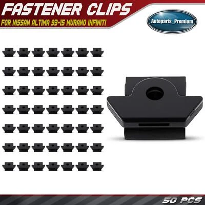50 piezas clips de remache retenedor protector contra salpicaduras de nailon 31 mm para Nissan Altima INFINITI Foto 1 de 4
