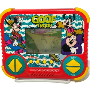 Vintage Walt Disney's Goof Troop Tiger Electronics 1990 Red Handheld Game WORKS - Picture 1 of 5