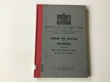 History of the Great War - Order of Battle of Divisions Part 3b