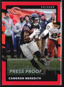 2017 Donruss Press Proof Red Cameron Meredith #3 TS1 - Picture 1 of 2