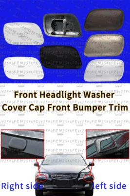 Front Headlight Washer Cover Cap Front Bumper Trim For 2013-2015 Volvo S80 - Image 1 of 4