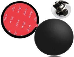 2 Pack 80mm Adhesive Dashboard Pad Mounting Disk for Suction Cup, Dash Mount ... - Picture 1 of 7
