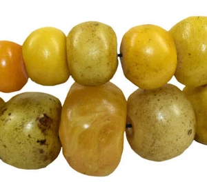 Yellow Phenolic Resin Beads Morocco 36 Inch - Picture 1 of 4