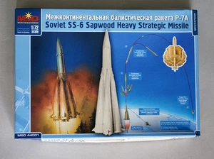 MSD 44001 KIT 1/144 1:144 SOVIET RUSIA SS-6 misil estratégico pesado de madera de alzafa - Imagen 1 de 3