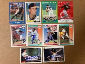 San Francisco Giants signiertes Baseballkarten-Lot gemischte Jahre/Firmen mit Echtheitszertifikat - Bild 1 von 1