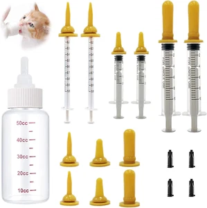 Aufzuchtflasche Haustier Hund Katze Kapsel Tablette Pillendose Druckknopf Pillen - Bild 1 von 12