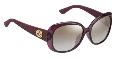 Gucci Women's Grape Purple / Brown Gradient Sunglasses - Image 1 of 3