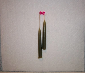 Pennsylvania Amish handgetaucht 4" Mini Kerzen Bayberry unpräpariert - Bild 1 von 2