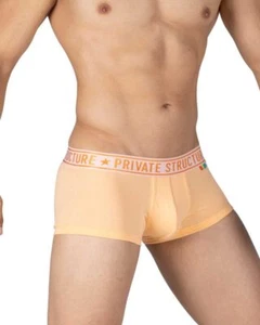 PRIVATE STRUCTURE PRD Boxer Trunks 3D-Contour Pouch Marshmellow Orange 4386a1 - Picture 1 of 8