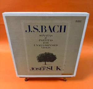 JOSEF SUK - BACH SONATAS AND PARTITAS FOR SOLO VIOLIN 3LP BOX SET - Picture 1 of 5