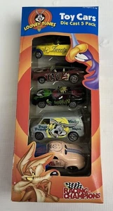 Vintage 2000 Looney Tunes Racing Champions Street Wheels Die-Cast Car 5-Pack - Picture 1 of 9
