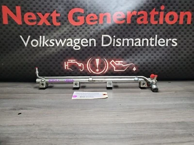 Volkswagen CC 2009-2012 3,6 L VR6 riel superior de distribución de combustible de gasolina Foto 1 de 4