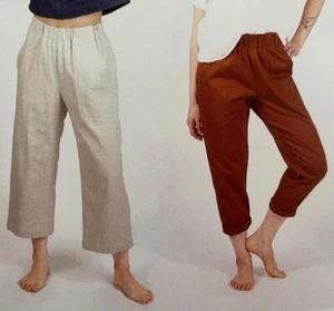 KOSTENLOSE RANGE SLACKS ~ 2 Optionen ~ Nähen Haus sieben Muster-Gr. 00-20 ~ UC ~ elastisch + Taschen - Bild 1 von 1