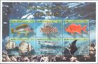 Eritrea 2000 Red Sea Fish/Manta Ray/Emperor/Scorpionfish/Marine 6v m/s (b7834c)