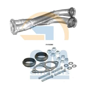 Frontrohr Mercedes 230E 2.3 W123 (M102.980) Limousine 7/80-12/85 (kein Katzenmodell) - Bild 1 von 4