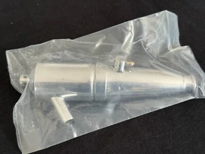 LRP RC Nitro Polished Aluminium Tuned Pipe 1:8 Buggy Truck HPI Savage etc - Picture 1 of 1