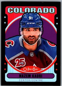 21-22 O-PEE-CHEE RETRO BLACK - NAZEM KADRI /100 #97 COLORADO AVALANCHE - Bild 1 von 2