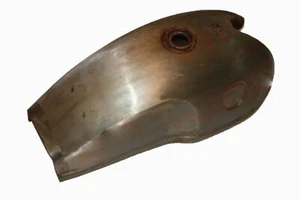 Petrol Gas Fuel Tank Bare Metal Mojave Honda Kawasaki Cafe Racer 260 360 - Picture 1 of 5