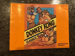 LIBRO MANUAL DE INSTRUCCIONES DONKEY KONG CLASSICS NINTENDO NES HQ - Imagen 1 de 1