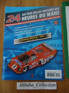 Heft 24 HEURES DU MANS 25 RONDEAU M379 B 1981 Altaya Sammlung BUCH BUCH - Bild 1 von 1