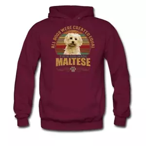 Malteser Hund Mein bester Freund Hoodie tolles weiches Sweatshirt Haustierliebhaber BBF Geschenk - Bild 1 von 6