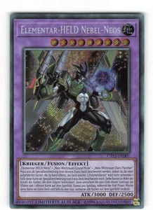 Yugioh ELEMENTAR-HELD NEBEL-NEOS , ct15-de001 Secret Rare deutsch NM Limitiert - Bild 1 von 2