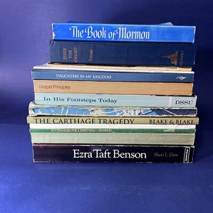 Vtg Lot of 13 Vintage Mormon LDS Books History Latter-Day Saints Paperback - Picture 1 of 9