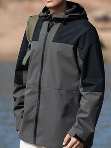 Herren Outdoorjacke Gefüttert Wasserdicht Parka Army Mäntel Wintermantel Jacke - Imagen 1 de 20