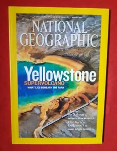 Revista National Geographic - Agosto 2009 - Supervolcán de Yellowstone - Imagen 1 de 3