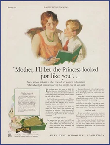 Vintage 1928 Jabón PALMOLIVE Baño Arte Decoración Efímero Años 20 Impresión Anuncio - Imagen 1 de 1