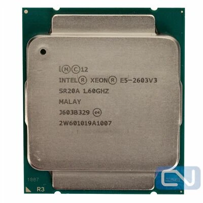 Intel Xeon Server CPU E5-2603 v3 SR20A 6-core 6-thread 1.6GHz 15M Smart Cache - Image 1 of 4
