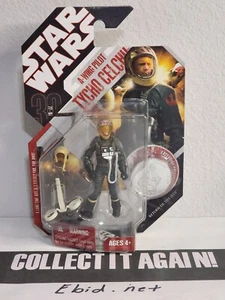 Star Wars 2007 30th Anniversary #44 Tycho Celchu A-Wing Pilot c90-1 - Picture 1 of 2