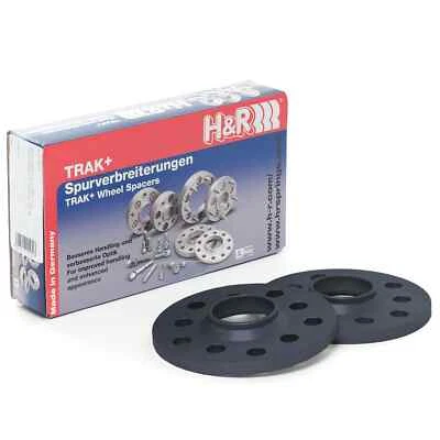 H&R 2055665SW DR Series Black 10 mm Wheel Spacers Kit Set for 1994-2024 Mercedes - Image 1 of 4