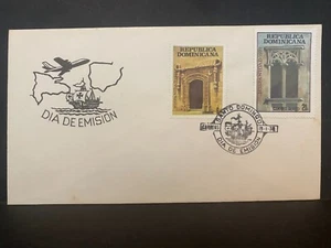 DOMINICAN REPUBLIC, 1970-1980s, CACHET FDI COVER /CUBIERTA, used-Postmarked - Picture 1 of 2