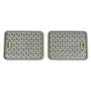 Fits Ford F150 F250 F350 Dodge Ram Gray Floor Liners Rear 398495001 - Bild 1 von 1