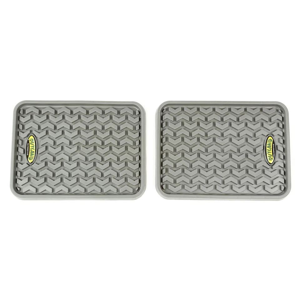 Fits Ford F150 F250 F350 Dodge Ram Gray  Floor Liners Rear  398495001 Foto 1 de 1