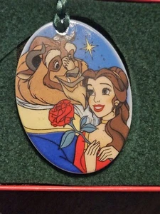 Vintage The Disney Store Beauty & The Beast Christmas Ornament - Picture 1 of 7