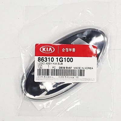 Logo emblema maletero trasero genuino 863101G100 para KIA FORTE y Koup 2010-2013 Foto 1 de 4