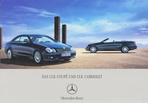 MERCEDES CLK COUPE CABRIO C209 Prospekt Brochure Buch Book 2006 B8 - Bild 1 von 1