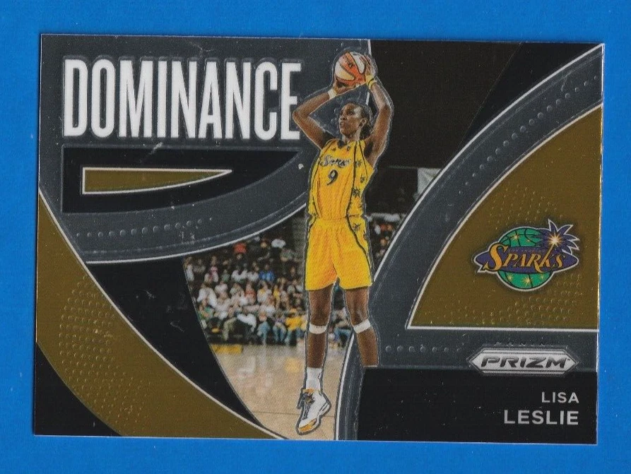 2022 Panini Prizm WNBA LISA LESLIE DOMINANCE INSERT #9 SPARKS - Image 1 of 1