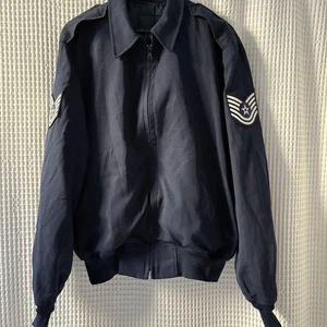 DSCP VTG Wings Collection Zip Up Military Jacket Navy Size 46XL removable liner - Picture 1 of 6