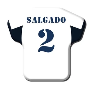 Calamita Simile a T-Shirt Calcio 2000/2001 Real Madrid 2 Michel Salgado - Picture 1 of 9